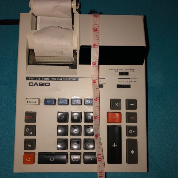 Vintage Adding Machine - Picture 2 of 2